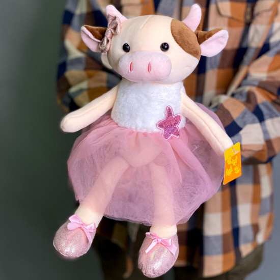 Мягкие игрушки Коровка: Розовая звёздочка