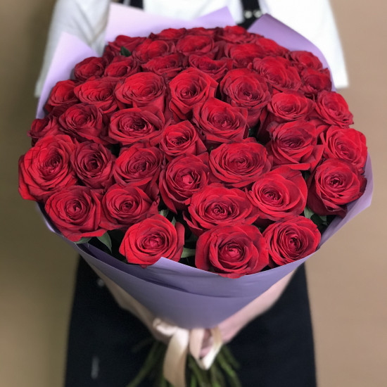 Розы Букет из 41 красной розы (60см)
