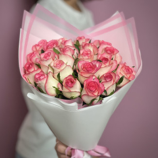 Букеты из роз Букет из 21 розы Джумилия